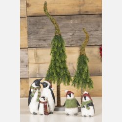 Pingvin familie Sort/hvid