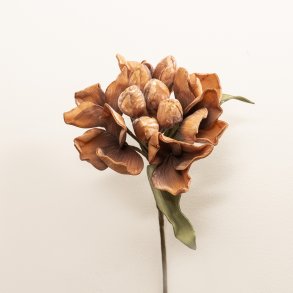 Kunstig blomst , brndt orange