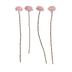 Blomst sola stilk, medium, rosa