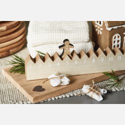 Julekalender 1-24 gende peberkagemand