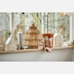 Kirke t/fyrfadslys Stillenat creme