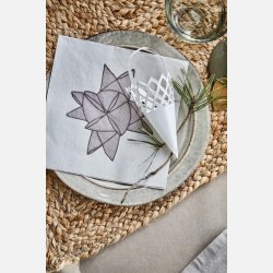 Serviet julestjerne 20 stk/pk