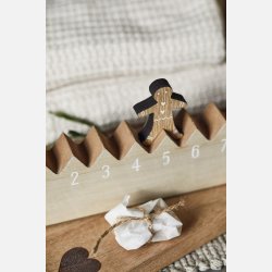 Julekalender 1-24 gende peberkagemand