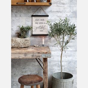 Lrred til ophng m. tekst, start each day