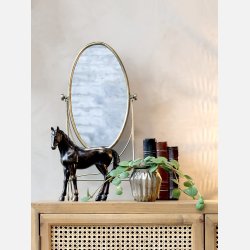 Spejl til bord p fod