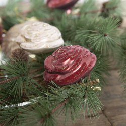 blomst med clips, blush