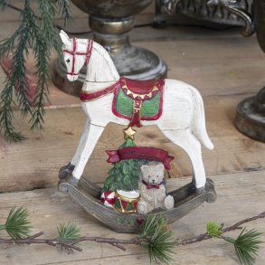 Gyngehest med legetj