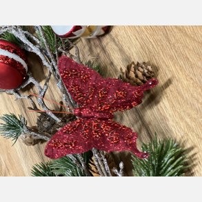 Deko sommerfugl med clips Rd