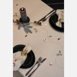 Dug coated med print, jul