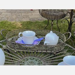 LED kronelys, 2 stk i pakke, lime