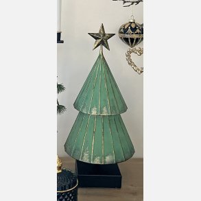 Juletr med stjerne, grn