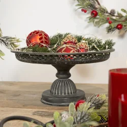 Opsats Antik sort/ brun