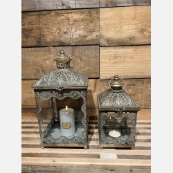 Aiza lanternest, st af 2, antik guld