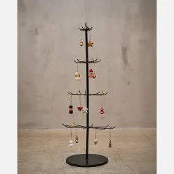 Opsats t/ornamenter, sort metal