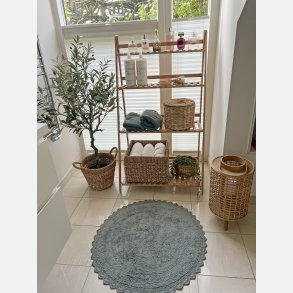 Gulvtppe, tuftet, grn