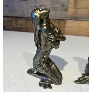 Kvinde, p kn, antik guld