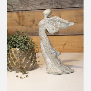 Skulptur, stende engel