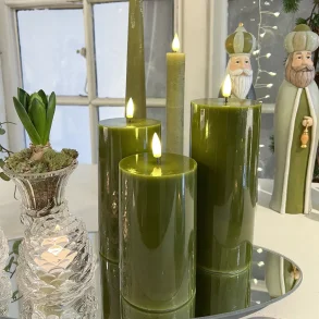 LED bloklys shine, grn, L