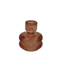 Blow vendbar lysestage, orange