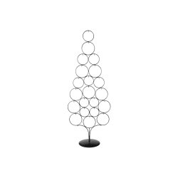Speedtsberg, Juletr� t/ornament sort metal, h�jt