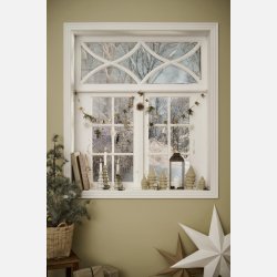 Cedertr kunstig i plastpotte