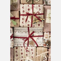 Peberkagehjerte t/ophng, metal