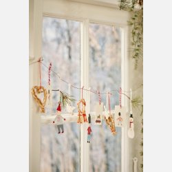 Julemand t/ophng, metal