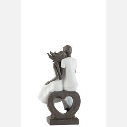 Par p hjerte, Hvid/gr