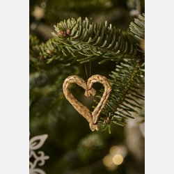 Hjerte t/ophng i hamp. My Nostalgic Christmas 