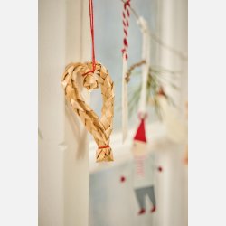 Hjerte t/ophng i hamp. My Nostalgic Christmas 