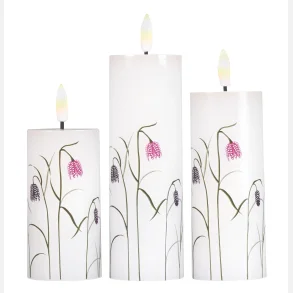 LED stearinlys, hallo spring