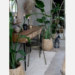 Staldlanterne inkl. pre &amp; timer,, antik kul