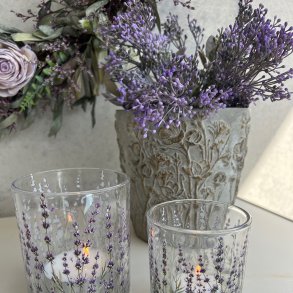 Kunstig blomst, bundt, lilla