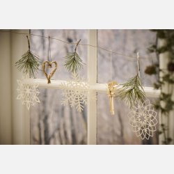 Engel i halm t/ophng m/glorie