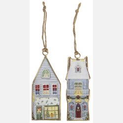 Hus 2 stk. t/ophng m/jutesnor