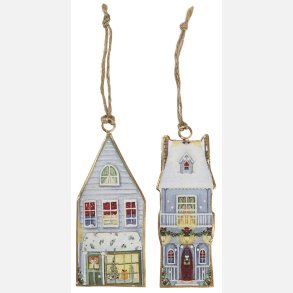 Hus 2 stk. t/ophng m/jutesnor