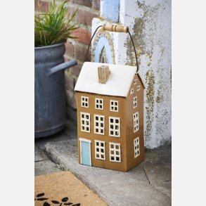 Hus t/bloklys Nyhavn m/trhank turkis dr, stort