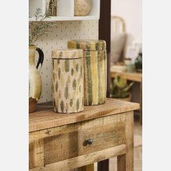 Krukke m/l�g multifarvede striber Avignon NON FOOD