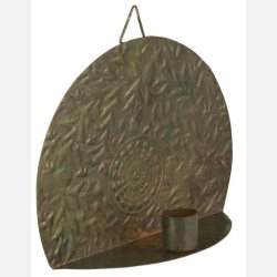 Vgstage t/2,2 cm lys grn patina