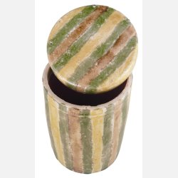 Krukke m/l�g multifarvede striber Avignon NON FOOD