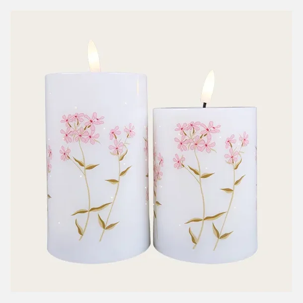 Fiber Optic LED ledlys, poppy rose