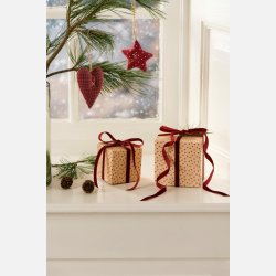 Folde�ske m/r�de hjerter