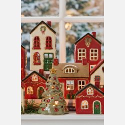 Juletr stende Stillenat, keramik