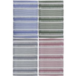 Gulvmtte stribet, recycled plastik