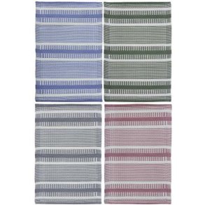 Gulvmtte stribet, recycled plastik