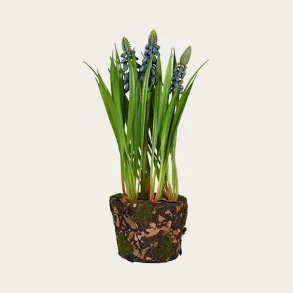 Perlehyacinter kunstig plante, bl�