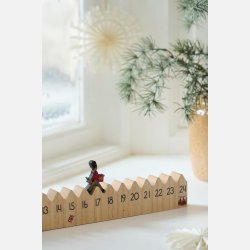 Julekalender 1-24 g�ende garder