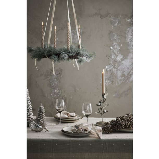 Lene Bjerre, adventskrans med sne