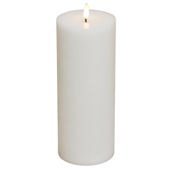 LED Bloklys 10 - hvid