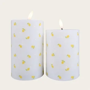 Fiber Optic LED, 2 pak, citron